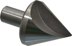 Interstate - 2" Head Diam, 3/4" Shank Diam, 1 Flute 60° High Speed Steel Countersink - Benchmark Tooling