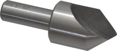 Interstate - 1" Head Diam, 1/2" Shank Diam, 1 Flute 82° High Speed Steel Countersink - Benchmark Tooling