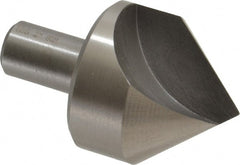 Interstate - 2" Head Diam, 3/4" Shank Diam, 1 Flute 82° High Speed Steel Countersink - Benchmark Tooling