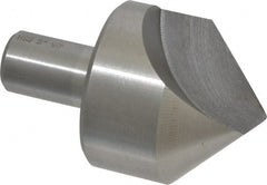 Interstate - 2" Head Diam, 3/4" Shank Diam, 1 Flute 90° High Speed Steel Countersink - Benchmark Tooling