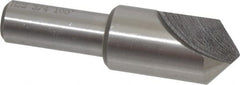 Interstate - 3/4" Head Diam, 1/2" Shank Diam, 1 Flute 100° High Speed Steel Countersink - Benchmark Tooling