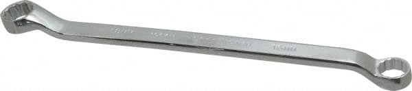 Proto - 16mm x 18mm 12 Point Offset Box Wrench - Double End, 10-11/16" OAL, Steel, Polished Finish, 7.5° Offset - Benchmark Tooling