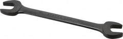 Proto - 13/16" x 7/8" Standard Open End Wrench - 10-15/64" OAL, Double End, Black Finish, 15° Head Angle - Benchmark Tooling