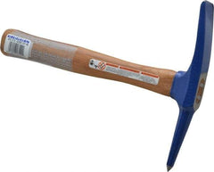 Vaughan Bushnell - 3/4 Lb Head Welder's Hammer - 11-1/4" Long, Hickory Handle - Benchmark Tooling