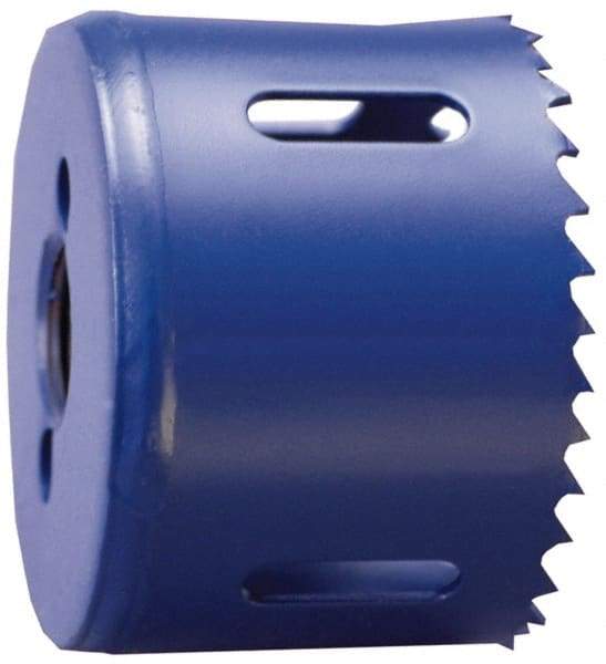 Disston - 1-1/2" Diam, 1-7/8" Cutting Depth, Hole Saw - Bi-Metal Saw, Toothed Edge - Benchmark Tooling