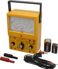 Simpson Electric - 12395, 1,000 VAC/VDC, Analog Manual Ranging Multimeter - 20 mOhm, Measures Voltage, Current, Resistance - Benchmark Tooling