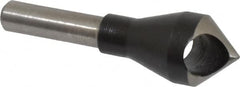 Interstate - 1/4" Shank Diam, 0 Flute 82° High Speed Steel Countersink - Benchmark Tooling