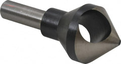 Interstate - 5/8" Shank Diam, 0 Flute 82° High Speed Steel Countersink - Benchmark Tooling