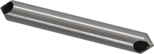 Interstate - 1/4" Shank Diam, 0 Flute 90° High Speed Steel Countersink - Benchmark Tooling