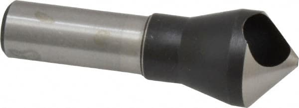 Interstate - 1/2" Shank Diam, 0 Flute 100° High Speed Steel Countersink - Benchmark Tooling