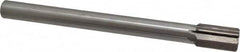 Interstate - 1-1/8" Diam, 0.873 to 0.875" Max Diam Straight Shank, 1-3/4" Flute Length, Machine Expansion Reamer - Straight Flute, 11" OAL, Right Hand Cut, 8 Flutes, High Speed Steel, Bright Finish - Benchmark Tooling