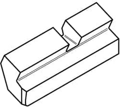 Kennametal - BDHX0802 Grade KD1415 PCD Milling Insert - Uncoated, 0.0906" Thick - Benchmark Tooling