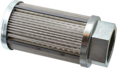 Parker - 30 Mesh, 190 LPM, 50 GPM, 3.53" Diam, Male/Female Magnetic Suction Strainer - 2 Port NPT, 7.39" Long - Benchmark Tooling