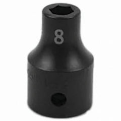 SK - Impact Socket - 1/2"DR 8MM IMPACT SOCKET - Benchmark Tooling