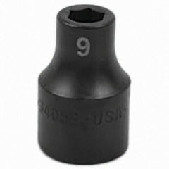 SK - Impact Socket - 1/2"DR 9MM IMPACT SOCKET - Benchmark Tooling