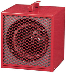 Marley - 19,110 Max BTU Rating, Portable Utility Heater - 240/208 Volts, 10-1/2" Wide x 11" High - Benchmark Tooling