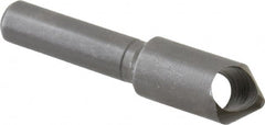 Weldon - 11/32" Head Diam, 1/4" Shank Diam, 82° High Speed Steel Countersink - Benchmark Tooling