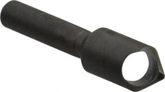 Weldon - 25/64" Head Diam, 1/4" Shank Diam, 82° High Speed Steel Countersink - Benchmark Tooling