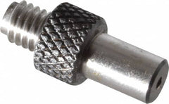 TE-CO - M6 x 1, 6.35mm Thread Length, 3/8 Inch Shaft Length, Tapped Hole Location Gage - Steel, 9.53mm Head Diameter, 22mm Overall Length - Benchmark Tooling