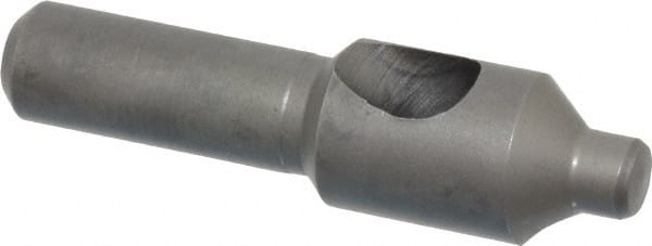 Weldon - 33/64" Head Diam, 3/8" Shank Diam, 82° High Speed Steel Countersink - Benchmark Tooling