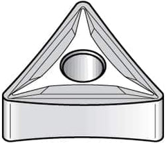 Kennametal - TNGP332 K Grade KC7310 Carbide Turning Insert - TiAlN Finish, 60° Triangle, 3/8" Inscr Circle, 3/16" Thick, 1/32" Corner Radius - Benchmark Tooling