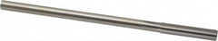 Made in USA - 0.3115" High Speed Steel 6 Flute Chucking Reamer - Straight Flute, 0.2792" Straight Shank, 1-1/2" Flute Length, 6" OAL - Benchmark Tooling