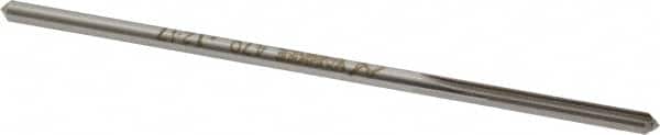 Made in USA - 0.1247" High Speed Steel 4 Flute Dowel Pin Chucking Reamer - Benchmark Tooling