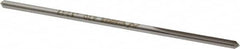 Made in USA - 0.1247" High Speed Steel 4 Flute Dowel Pin Chucking Reamer - Benchmark Tooling