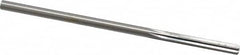 Made in USA - 0.1855" High Speed Steel 6 Flute Chucking Reamer - Straight Flute, 0.1805" Straight Shank, 1-1/8" Flute Length, 4-1/2" OAL - Benchmark Tooling