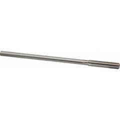 Made in USA - 0.3745" High Speed Steel 6 Flute Dowel Pin Chucking Reamer - Benchmark Tooling
