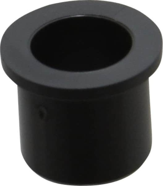 Igus - 3/8" Inside x 1/2" Outside Diam, Thermoplastic Sleeve Bearing - 5/8" Outside Diam, 1/16" Flange Thickness, 1/2" OAL - Benchmark Tooling