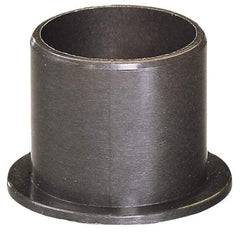 Igus - 1-1/4" Inside x 1-13/32" Outside Diam, Thermoplastic Sleeve Bearing - 1-11/16" Outside Diam, 0.078" Flange Thickness, 3/4" OAL - Benchmark Tooling