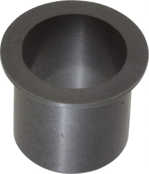 Igus - 7/8" Inside x 1" Outside Diam, Thermoplastic Sleeve Bearing - 1-1/4" Outside Diam, 1/16" Flange Thickness, 1" OAL - Benchmark Tooling