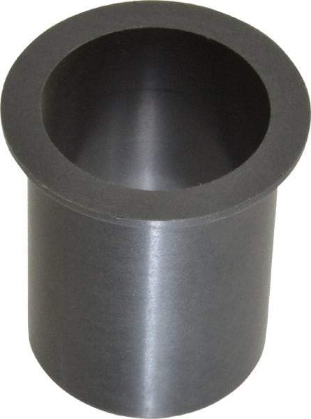 Igus - 1" Inside x 1-1/8" Outside Diam, Thermoplastic Sleeve Bearing - 1-3/8" Outside Diam, 1/16" Flange Thickness, 1-1/2" OAL - Benchmark Tooling