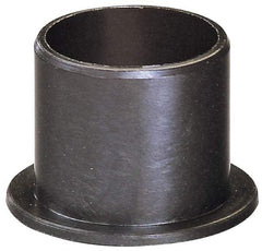 Igus - 2" Inside x 2-3/16" Outside Diam, Thermoplastic Sleeve Bearing - 2-5/8" Outside Diam, 0.093" Flange Thickness, 2" OAL - Benchmark Tooling