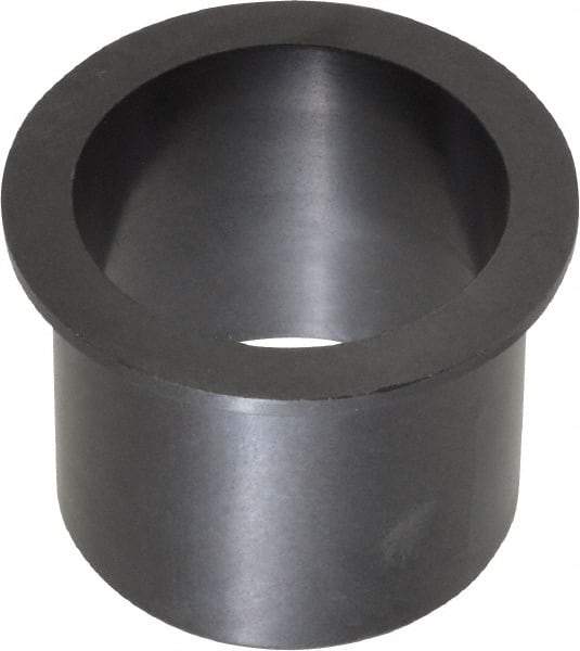 Igus - 1-1/4" Inside x 1-13/32" Outside Diam, Thermoplastic Sleeve Bearing - 1-11/16" Outside Diam, 0.078" Flange Thickness, 1-1/4" OAL - Benchmark Tooling