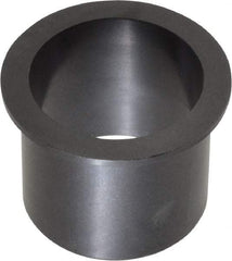 Igus - 1-1/4" Inside x 1-13/32" Outside Diam, Thermoplastic Sleeve Bearing - 1-11/16" Outside Diam, 0.078" Flange Thickness, 1-1/4" OAL - Benchmark Tooling