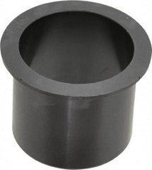 Igus - 1-1/2" Inside x 1-21/32" Outside Diam, Thermoplastic Sleeve Bearing - 2" Outside Diam, 0.078" Flange Thickness, 1-1/2" OAL - Benchmark Tooling