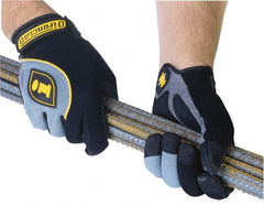 ironCLAD - Size 2XL (11-12) Synthetic Leather Anti-Vibration/Impact Protection Work Gloves - Benchmark Tooling