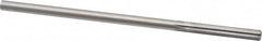 Interstate - 1/4" High Speed Steel Chucking Reamer - Straight Flute, 0.2405" Straight Shank, 1-1/2" Flute Length, 6" OAL - Benchmark Tooling