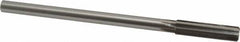 Interstate - 0.4385" High Speed Steel Chucking Reamer - Straight Flute, 0.373" Straight Shank, 1-3/4" Flute Length, 7" OAL - Benchmark Tooling