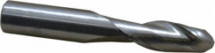 OSG - 13/32" Diam, 1" LOC, 2 Flute Solid Carbide Ball End Mill - Uncoated, Single End, 2-3/4" OAL, 7/16" Shank Diam, Spiral Flute - Benchmark Tooling