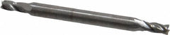 OSG - 3/32", 3/16" LOC, 1/8" Shank Diam, 1-1/2" OAL, 4 Flute, Solid Carbide Square End Mill - Double End, Uncoated, Spiral Flute, 30° Helix, Right Hand Cut, Right Hand Flute, Series 424 - Benchmark Tooling