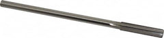 Interstate - 3/8" High Speed Steel Chucking Reamer - Straight Flute, 0.3105" Straight Shank, 1-3/4" Flute Length, 7" OAL - Benchmark Tooling