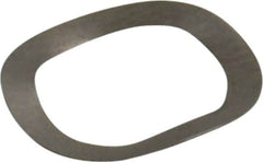 Gardner Spring - 0.35" ID x 0.492" OD, Grade 302 Stainless Steel Wave Disc Spring - 0.007" Thick, 0.035" Overall Height, 0.02" Deflection, 4 Lb at Deflection - Benchmark Tooling