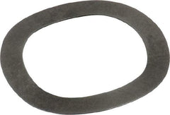 Gardner Spring - 0.531" ID x 0.734" OD, Grade 1074-1095 Steel Wave Disc Spring - 0.009" Thick, 0.05" Overall Height, 0.03" Deflection, 5.5 Lb at Deflection - Benchmark Tooling