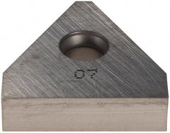 Iscar - 240605XNUW Grade IC07, 24.5mm Cutting Width Carbide Grooving Insert - Neutral, Uncoated - Benchmark Tooling