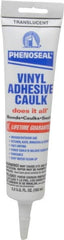 DAP - 5.5 oz Cartridge Clear Acrylic & Latex Caulk - 100°F Max Operating Temp, 20 min Tack Free Dry Time - Benchmark Tooling