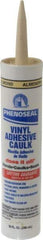 DAP - 10.01 oz Cartridge Off-White Acrylic & Latex Caulk - 180°F Max Operating Temp, 30 min Tack Free Dry Time - Benchmark Tooling