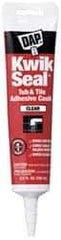 DAP - 5.5 oz Tube Clear Acrylic & Latex Caulk - -20 to 150°F Operating Temp, 15 min Tack Free Dry Time, 36 hr Full Cure Time - Benchmark Tooling